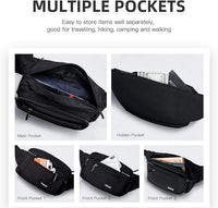 Lightweight hip bag for running hiking cycling and fitness workouts