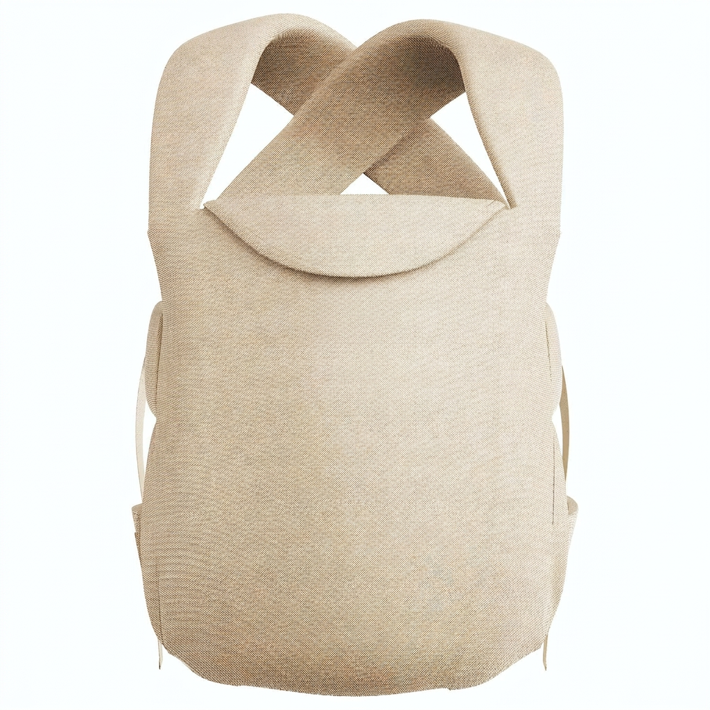 lightweight newborn carrier with cross-back support for comfort