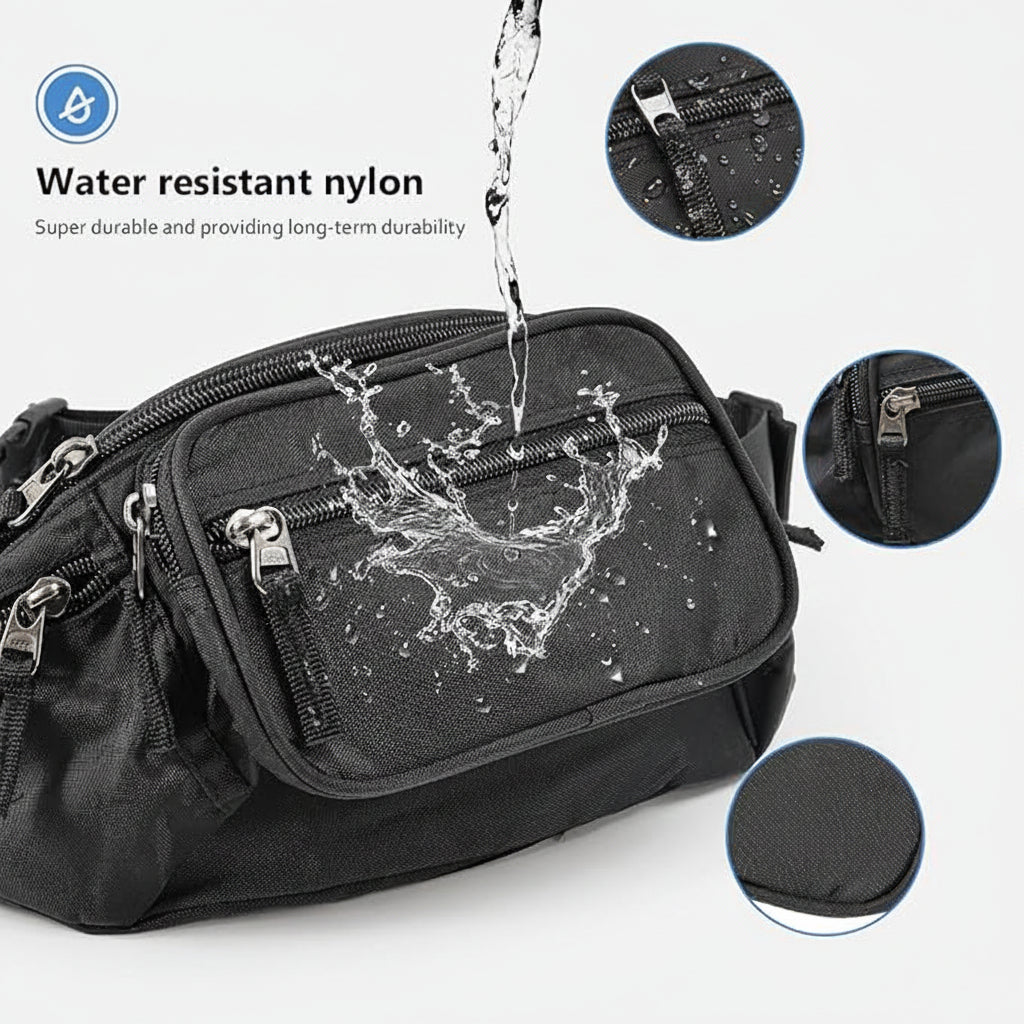 Lightweight outdoor fanny pack for carrying small essentials