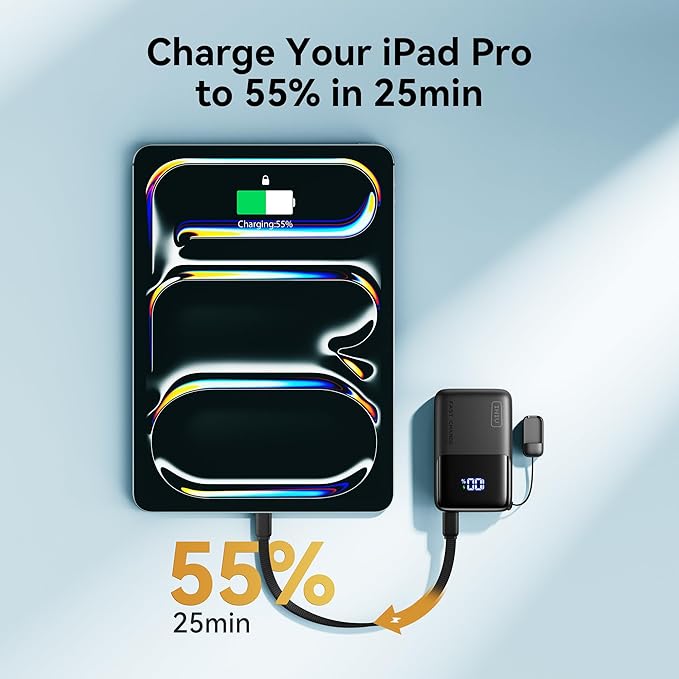 Lightweight Power Bank Travel Essential Portable Charger