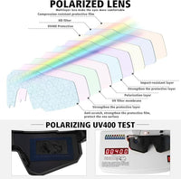 Lightweight sports eyewear for running and cycling