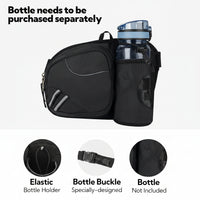 Lightweight travel waist bag for carrying small essentials