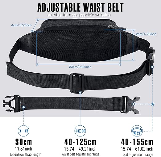 Lightweight waistpack for sports, jogging, and daily activities