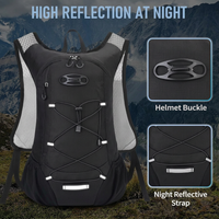 Lightweight water backpack for outdoor sports trail running and camping