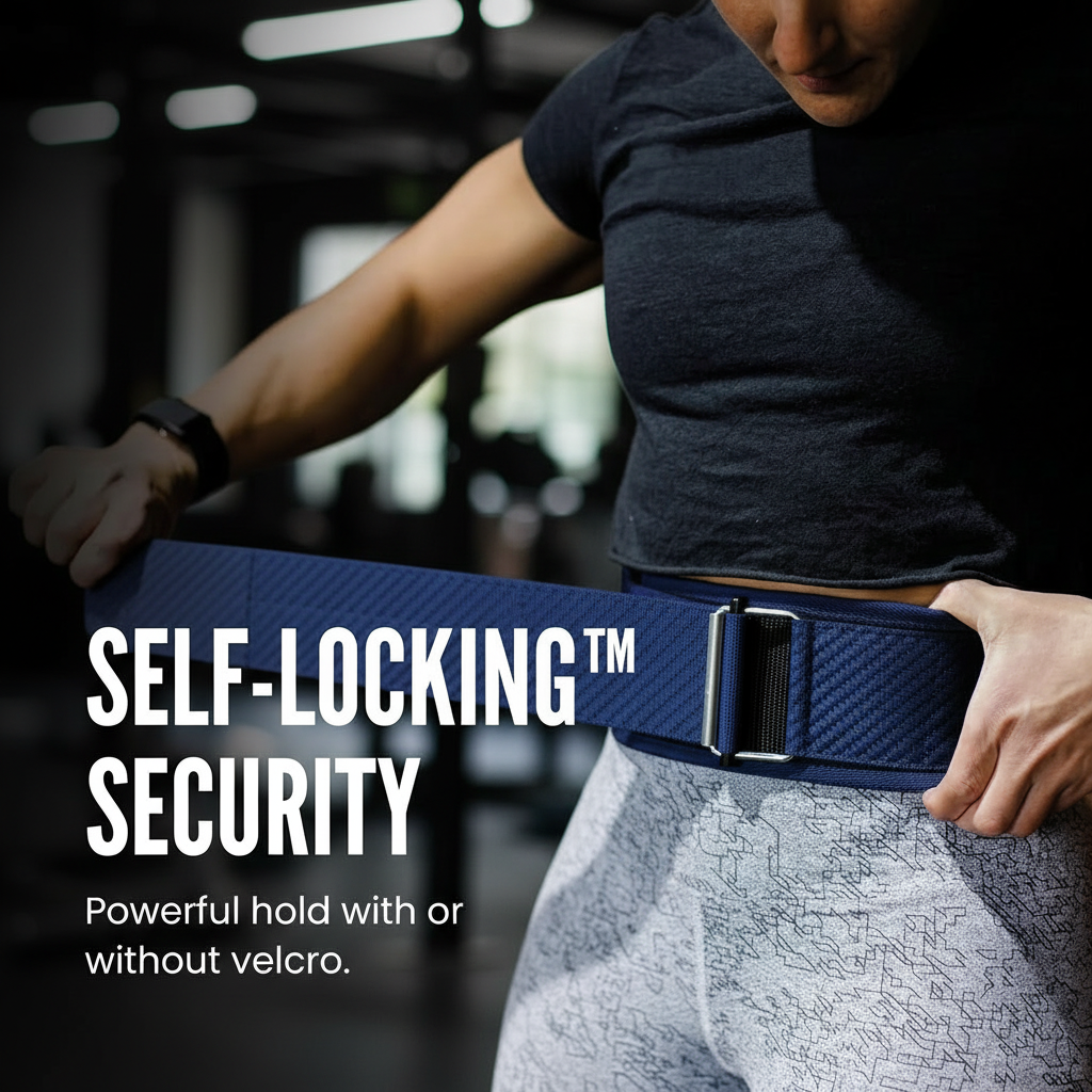 Lightweight workout belt for home and gym fitness exercises