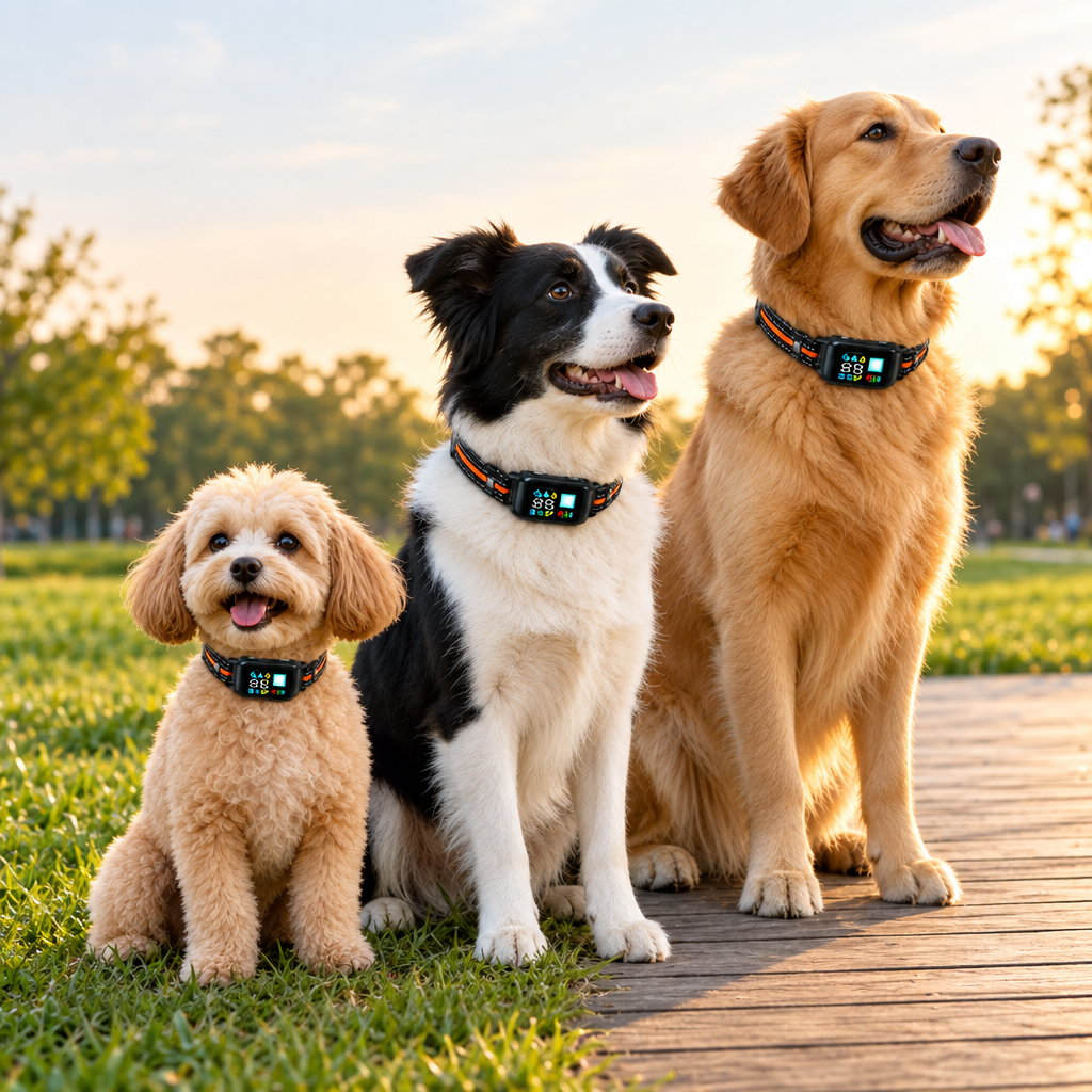 Long Distance Dog Training Device with Portable Remote