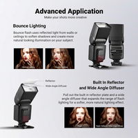 camera flash used for low light indoor photography