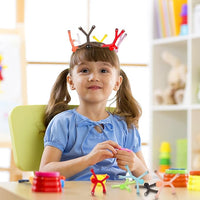 Magnetic building figures toy set for hands-on play