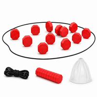 Magnetic chess pieces stay in place for easy travel play