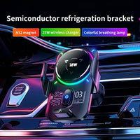 Magnetic Phone Car Charger Mount For Convenient Device Placement