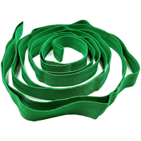 Stretching Strap Yoga Strap with Loops – Non-Elastic Stretch Band for Physical Therapy, Pilates, Dance & Flexibility Training