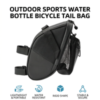 Mountain bike saddle bag with storage compartment