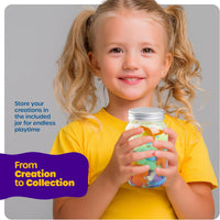 Make your own squishies with the DIY water gel kit for boys and girls