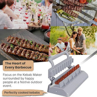 Manual kabab maker for shaping consistent portions