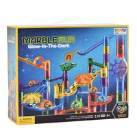 Marble run building blocks set 84 pieces STEM toy for kids