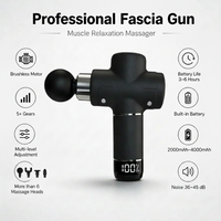 Electric massager with multiple interchangeable massage heads