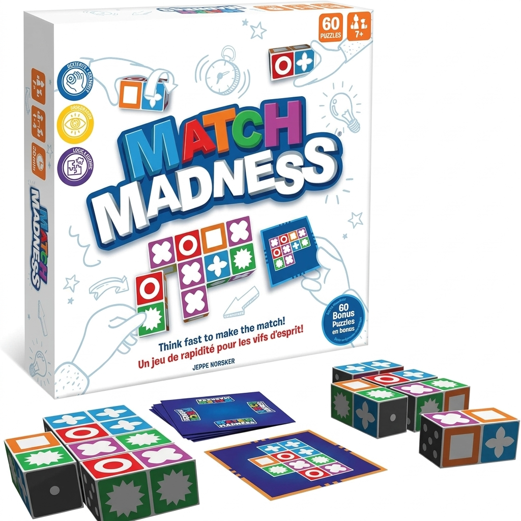 match madness board game for kids and families