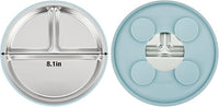 Mealtime plate bowl and utensil set for home use