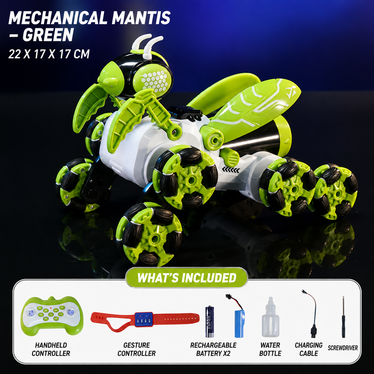 Mechanical dog style remote control toy