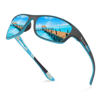 Polarized sports sunglasses with UV400 protection for outdoor activities