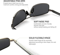Men's lightweight sports sunglasses for outdoor activities