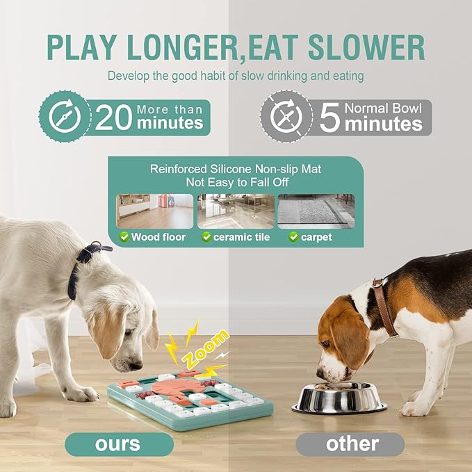 dog puzzle toy for IQ training and mental stimulation