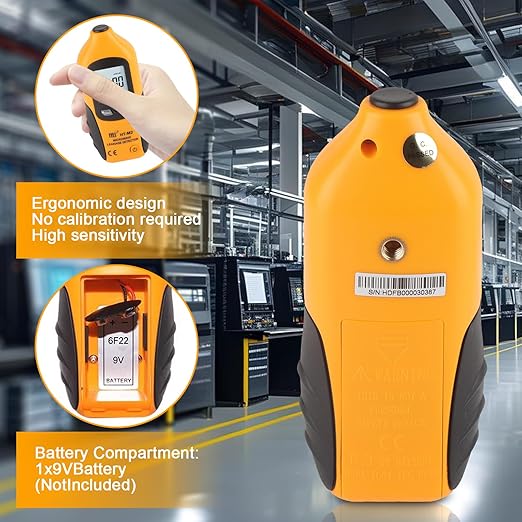 Microwave Tester with Built-in Alarm for Detecting Microwave Radiation Leakage