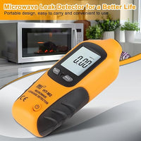 Compact Yellow Microwave Leakage Detector for Home Testing