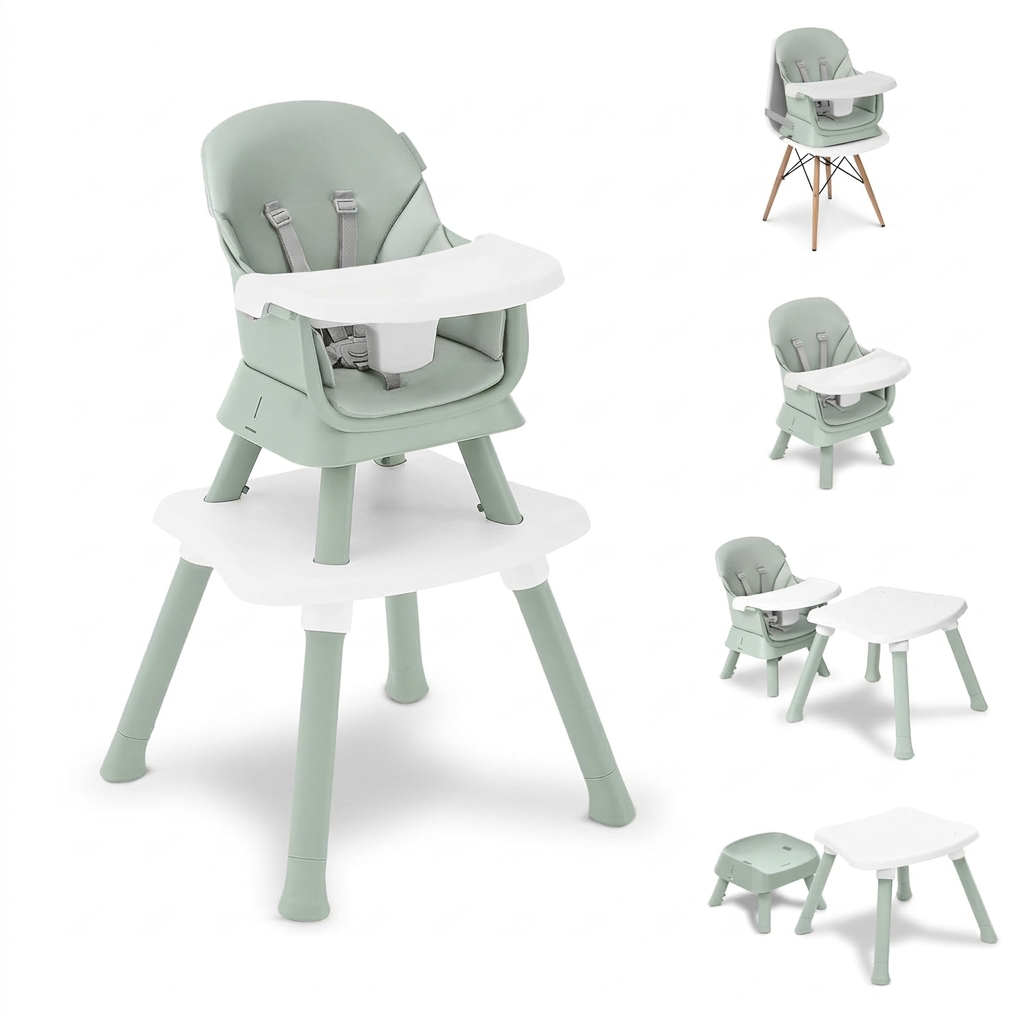 Convertible Milestone High Chair by Delta Children, Transforms from High Chair to Booster and More
