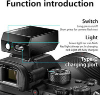 mini camera flash compatible with Ricoh GR3 GR3X compact cameras