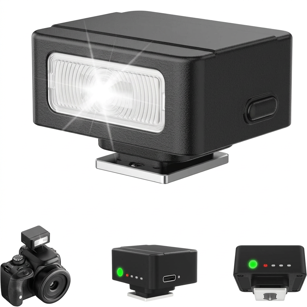 mini camera flash speedlite portable flash for DSLR and mirrorless cameras