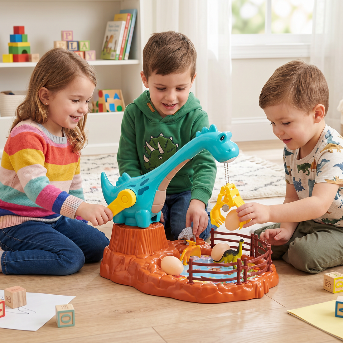 Mini claw machine toy for kids indoor educational play