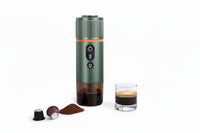 Compact mini electric coffee machine for everyday use