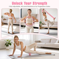 Small Pilates exercise ball suitable for balance, stability and core training activities.