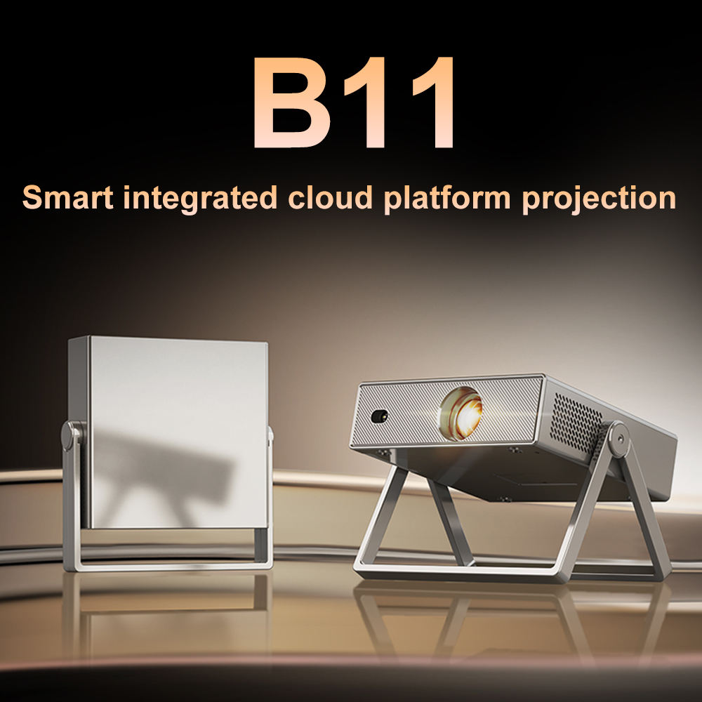 Mini Projector Featuring Auto Keystone Adjustment For Better Alignment