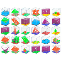 Mini puzzle games for kids, fun and challenging brain teaser cubes