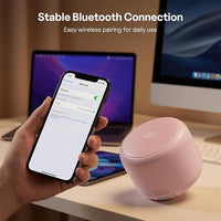 Mini Bluetooth Speaker with Carry Strap Portable Design