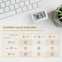 Mini Temperature Humidity Gauge with Compact Design and Accurate Readings