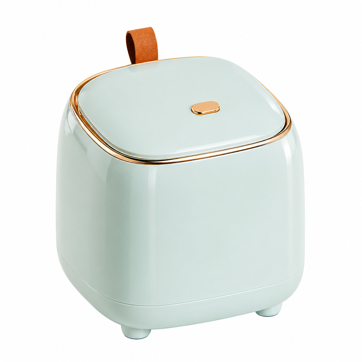 compact desktop waste bin for office