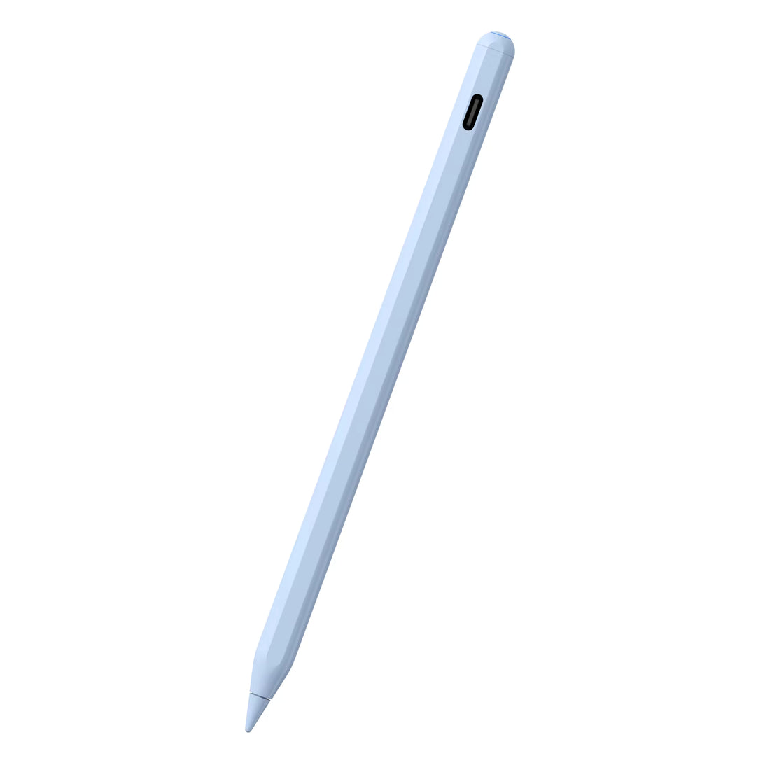 Mint blue active stylus pen with an aluminium alloy body