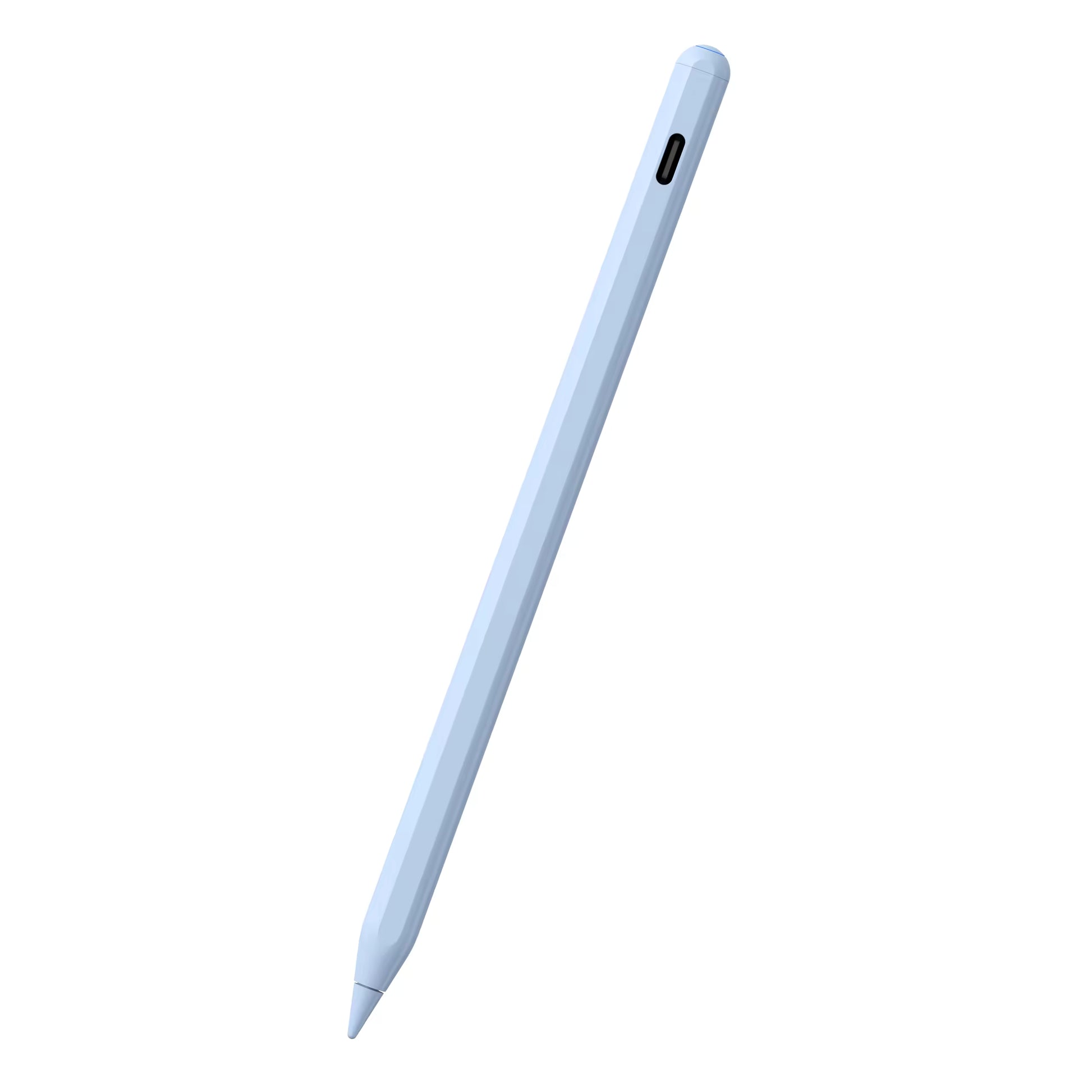 Mint blue active stylus pen with an aluminium alloy body