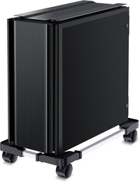 mobile PC holder cart riser for desktop tower and printer