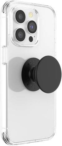 Mobile phone stand grip black for video watching