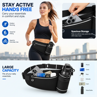 Mobile phone waist bag for running and outdoor activities