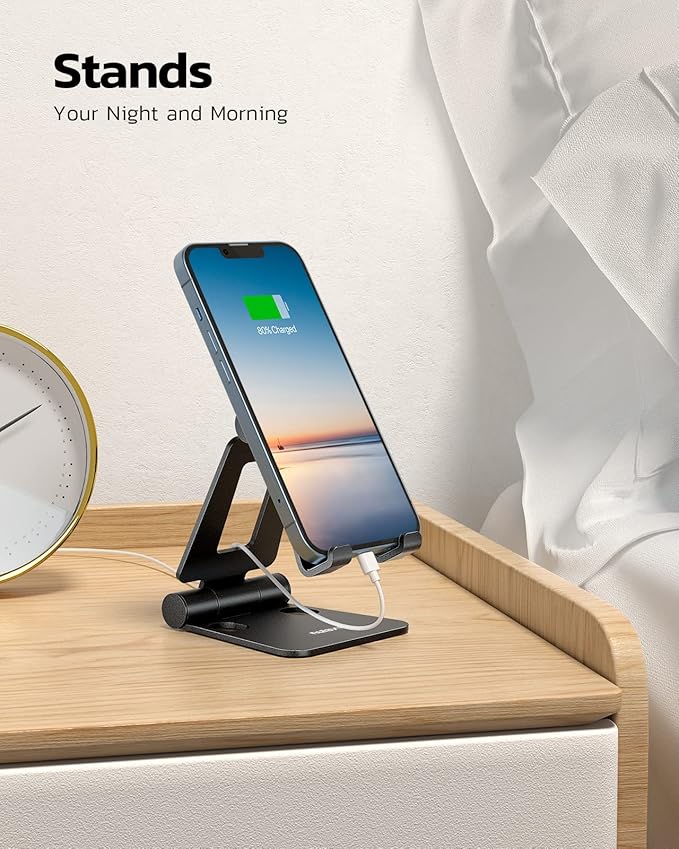 Mobile stand for video calls and desk work