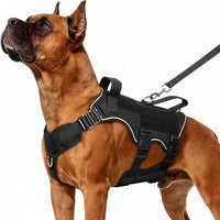 MOLLE Style Dog Harness Vest With Adjustable Straps