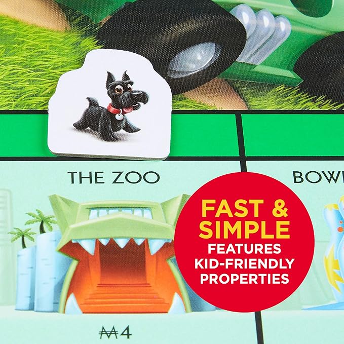 Monopoly Junior game box for fun family play