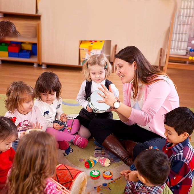 Montessori musical toys for kids wooden instrument set for preschool learning
