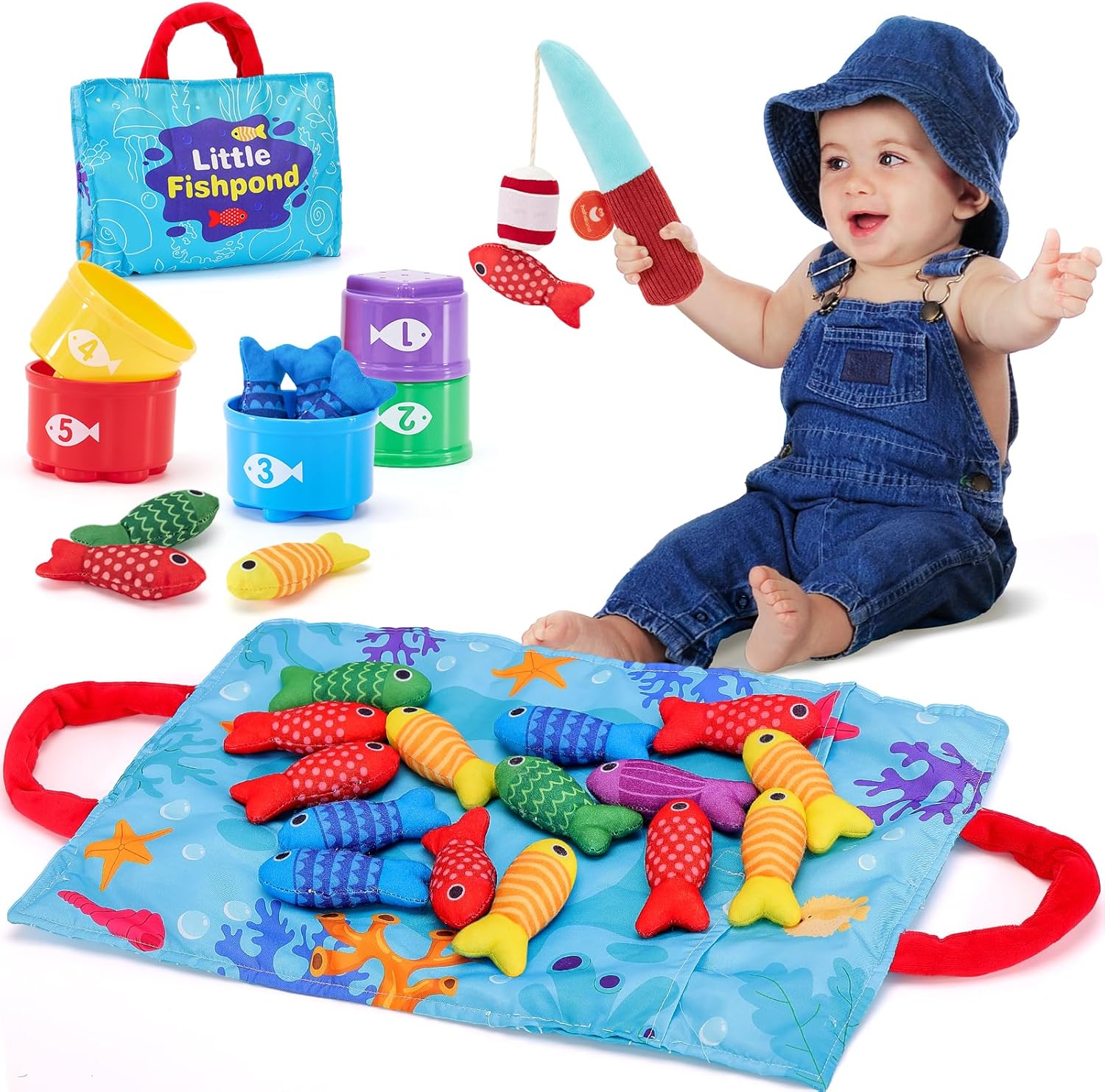 Montessori toys for toddlers 10 in 1 learning toy set