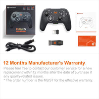 Bluetooth controller with motion control feature